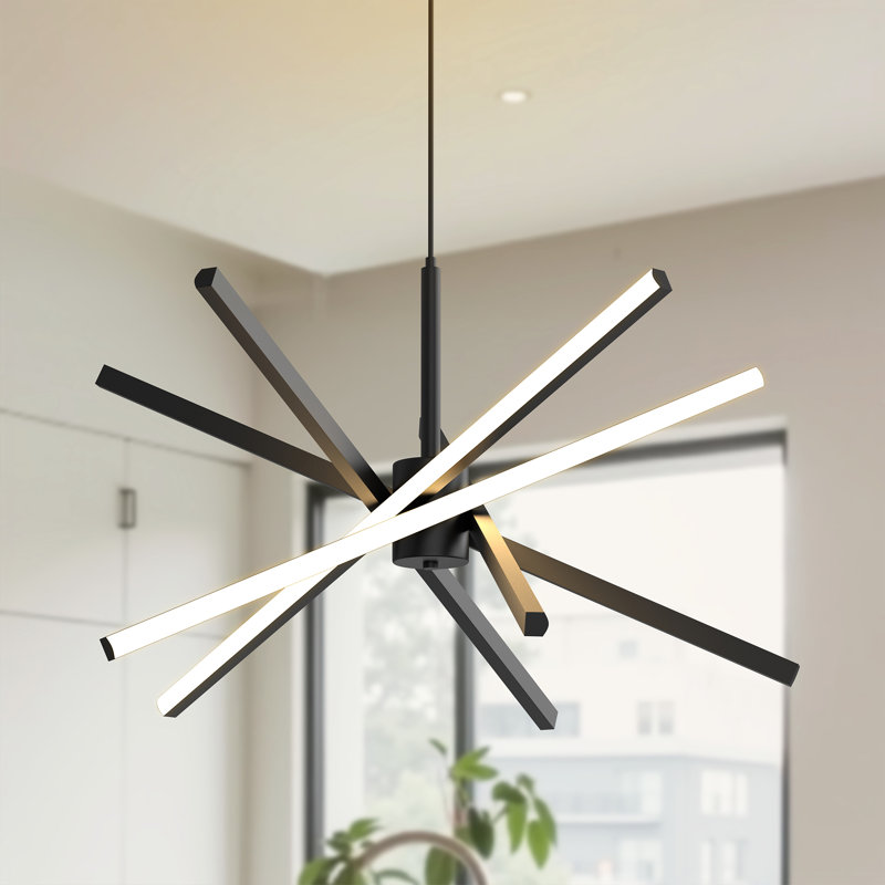 Luminaire suspendu Spoutnik à 5 lumières