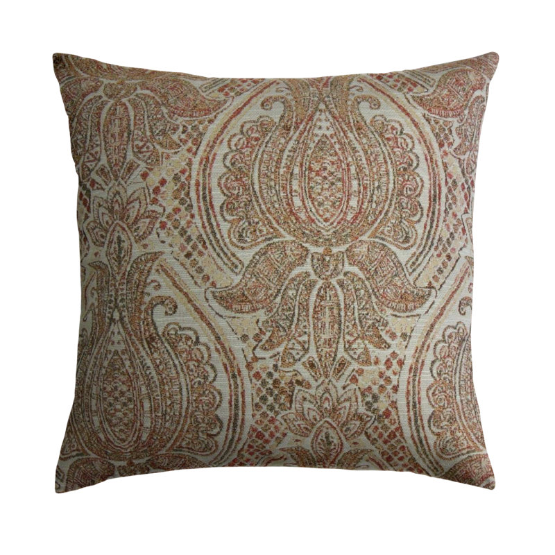 Coussin Taniel, 12 po x 18 po, Rouge
