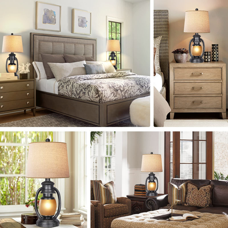 Abbygail Metal USB Table Lamp