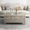 Table basse de style italien avec rangement