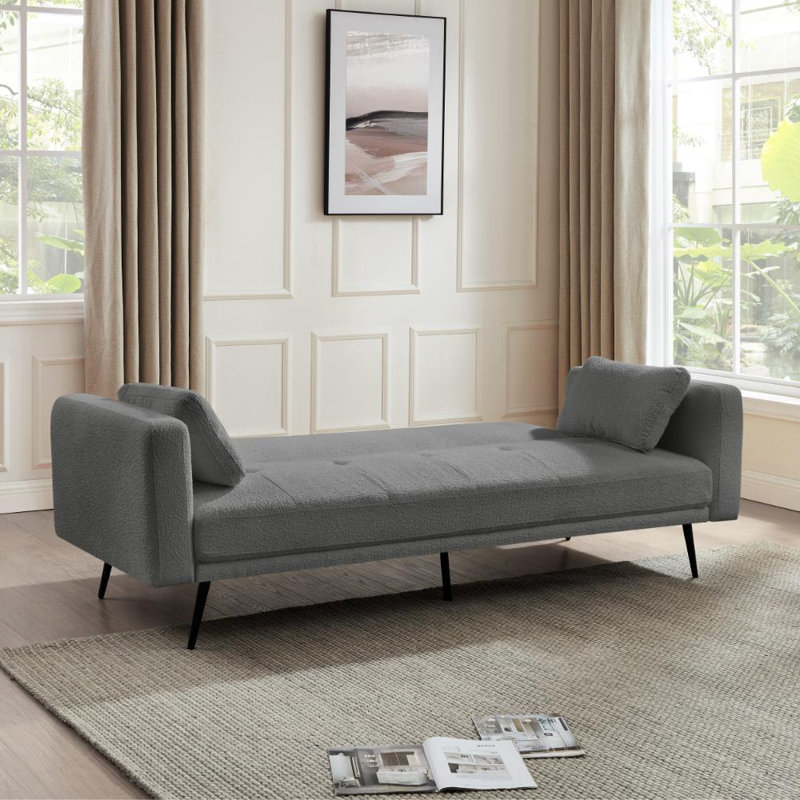 Tudor 3 Seater Sofa Bed, Grey