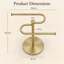Porte-papier hygiénique sur pied Bliss Gold-128804437