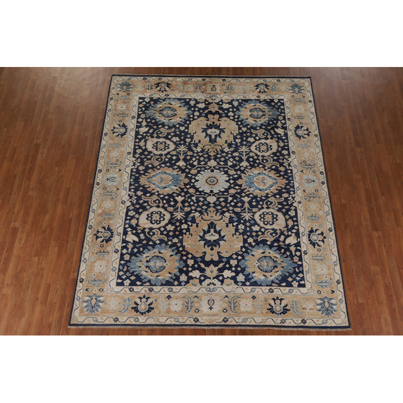 Tapis bleu marine Ziegler 8 x 10