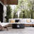 35" Round Concrete Propane Fire Pit Table-289083348