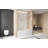 Single Sliding Frameless Shower Door