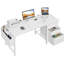 Computer Desk With Drawers Rectangular Desk-491467274-499104564