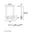 Stratum 6 - Light LED Pendant
