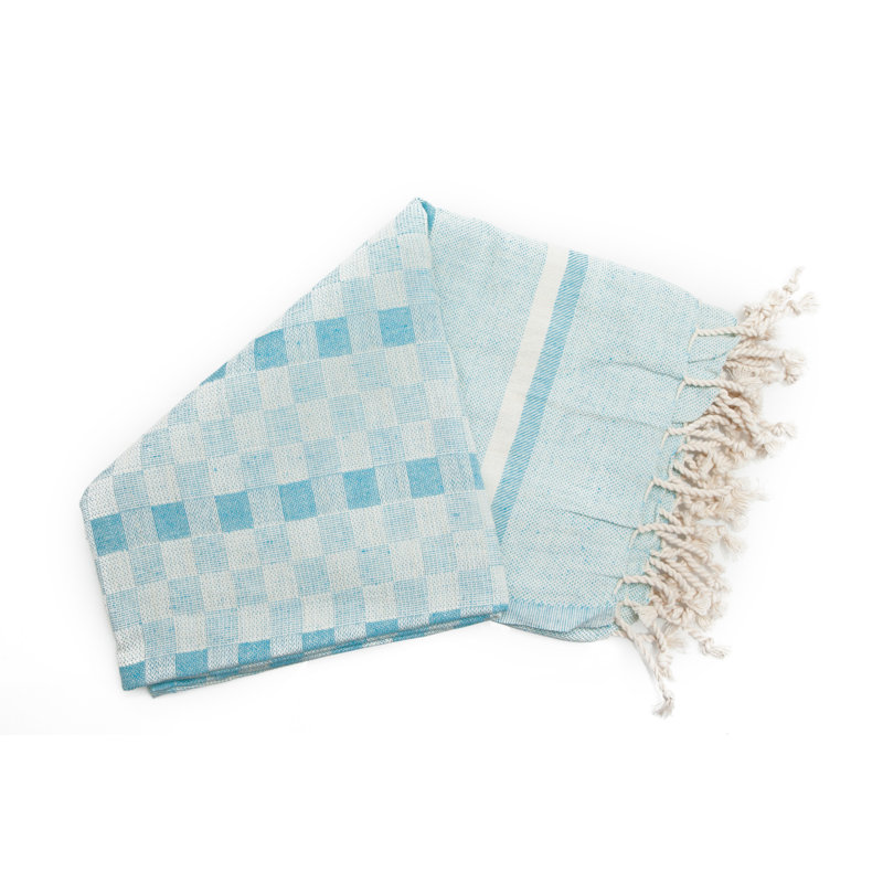 Cotton Lightweight Bath Towel, Turquoise