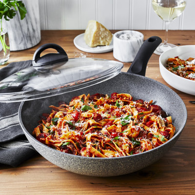BALLARINI Parma by HENCKELS Forged Aluminum 11-inch Nonstick Stir Fry Pan with Lid