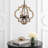 Yerger 4 - Light Bronze Lantern Pendant