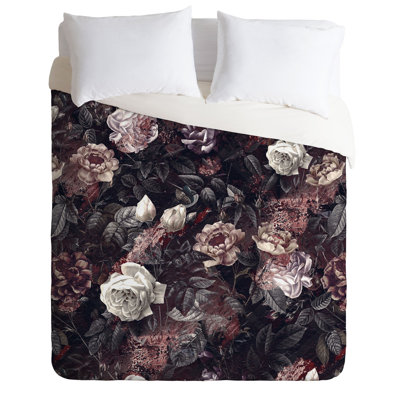 Polyester Floral Duvet Cover