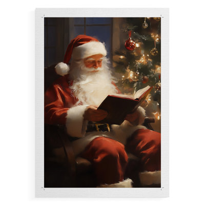 Art des Fêtes de Noël - série 2-CCDXLIV - impression sur toile seulement - NON-CADRE