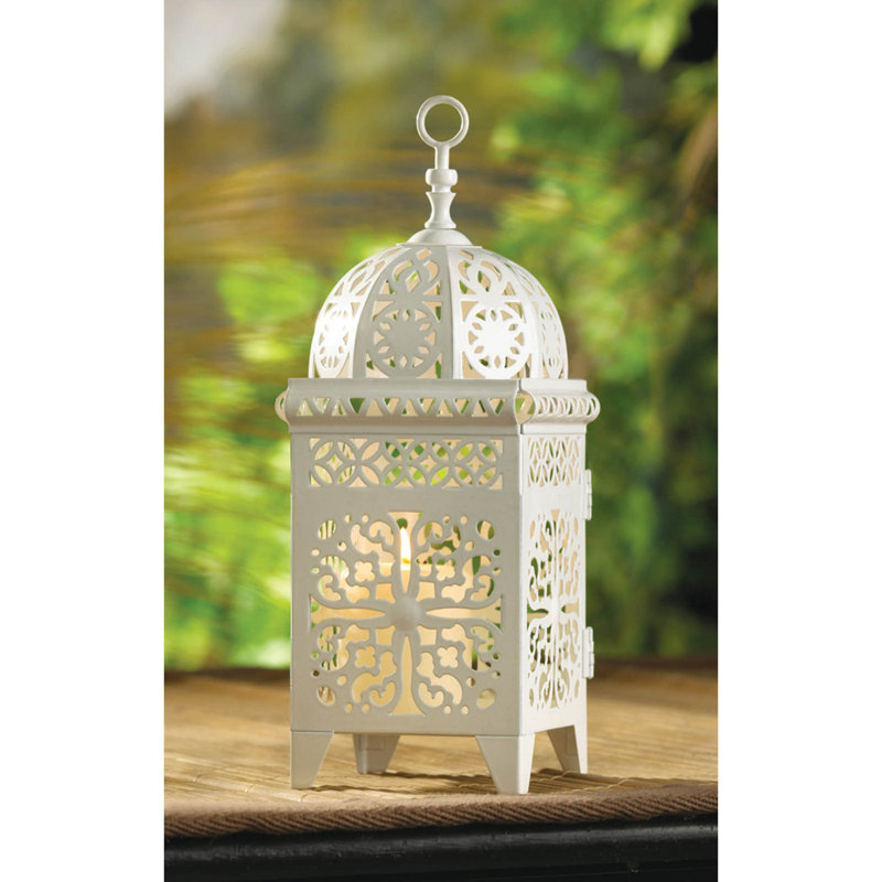 LANTERNE BOUGIE BLANCHE