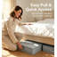 wekli Fabric Underbed Storage