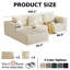 Canapé modulaire 108 po Cloud -1367401197-1367580673