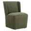  Chaise d'appoint rembourrée à roulettes Ardeth-115308855