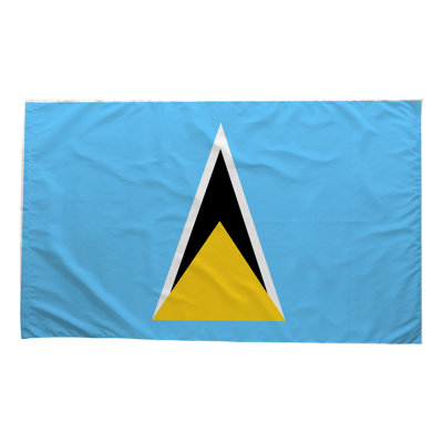Drapeau de Sainte-Lucie - drapeau extérieur
