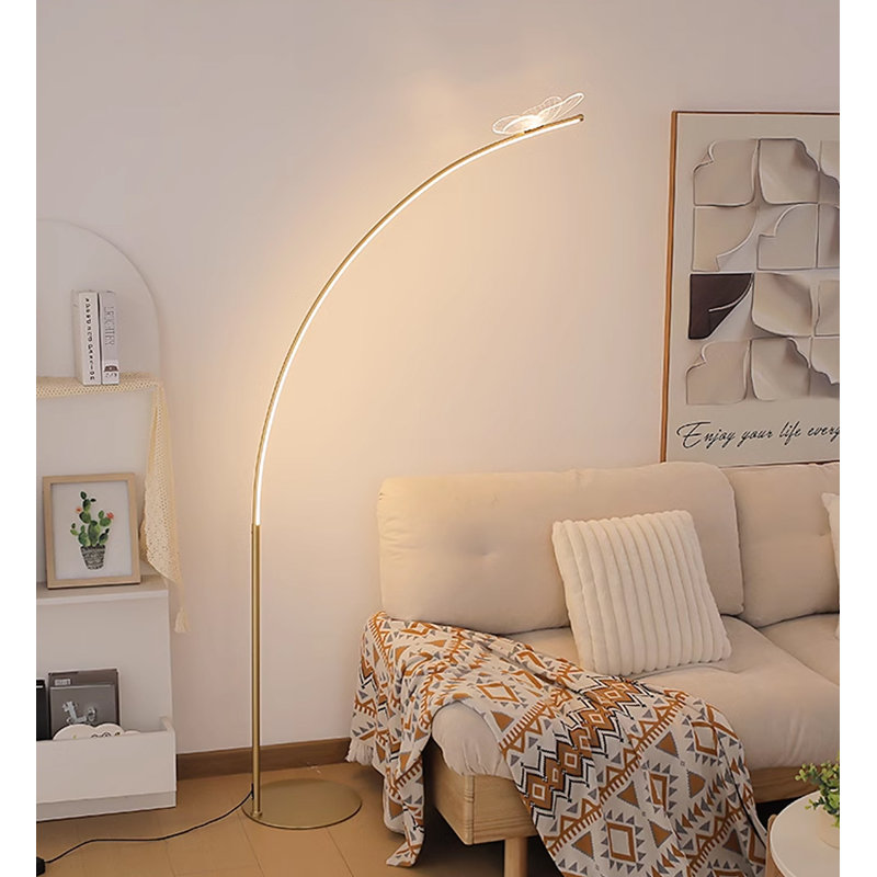 62.99" Tray Table Floor Lamp
