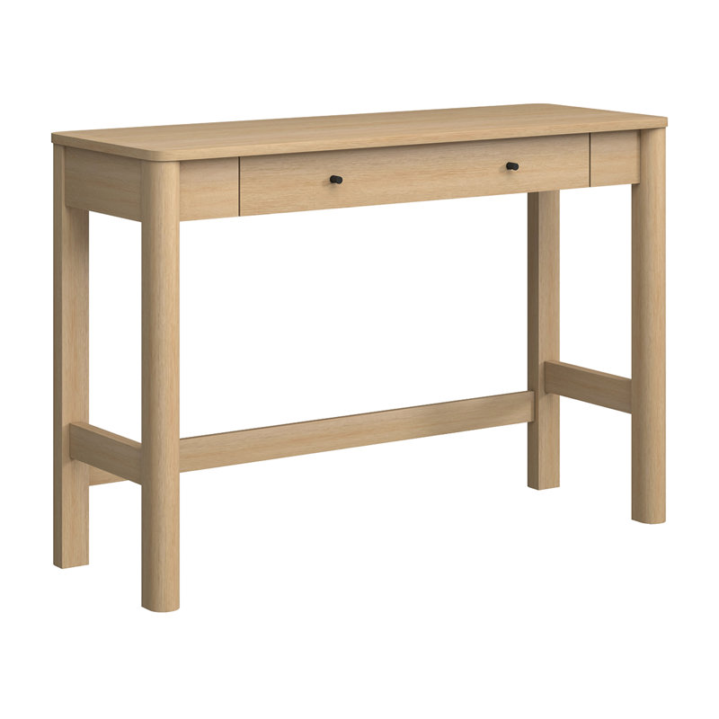 Chueyee Modern Writing Desk, Coastal Oak