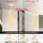 6 - Light Glam Dimmable Linear Chandelier-1047497684