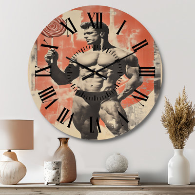 Horloge murale Muscle and Lollipop