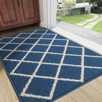 Bounce Stripe Shag Doormat - Assorted Colors 18x28 - CAPERS Home