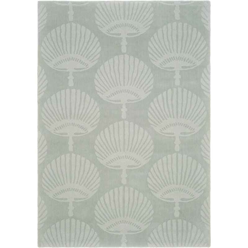 Edgartown Hand Loomed Wool Geometric Rug, Rectangle 5' x 8'