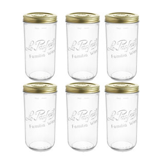 Familia Wiss Glass Jar - Set of 6 (Set of 6)