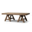 Table basse rectangulaire en tréteau Hawthorne-124434917