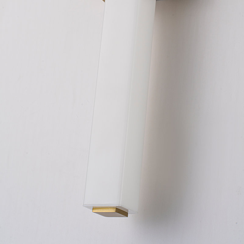 Linear Dimmable Bathroom Vanity Light LED Bath Bar, Brass