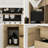 48 Inch Natural Oak Color Integrated Basin Wall Mounted Bathroom Cabinet-36376758