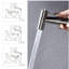 Robinet de bidet horizontal à large entraxe