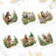 Syntego 6Pcs DIY Assorted Horse Diamond Painting Greeting Thank You Christmas Cards Diamond Art Kit
