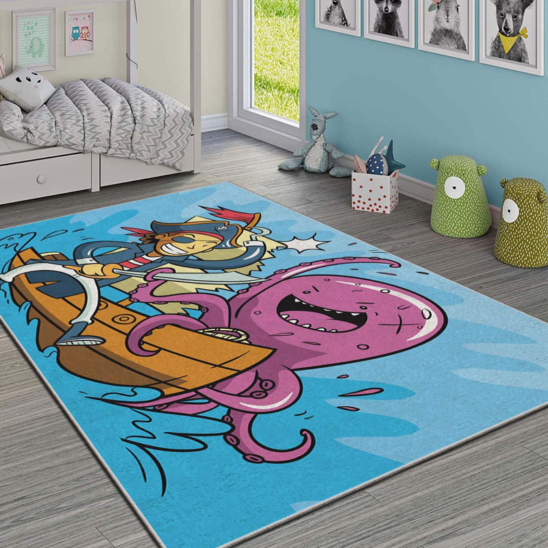 Luxurious Carpet, 100% Polyester, 70.9 x 110.2 inches | 740 g/m², Non-Slip Felt Dot Underside, Laminated Sponge for Comfort | Antibacterial, Easy to Clean, Machine Washable | Perfect for Living Room & Bedroom Décor