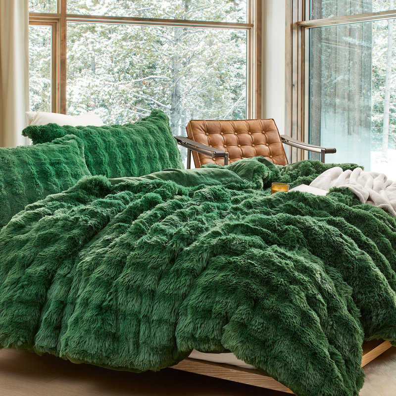 Ensemble d'édredon très grand Snowball Chunky Bunny - Coma, Vert