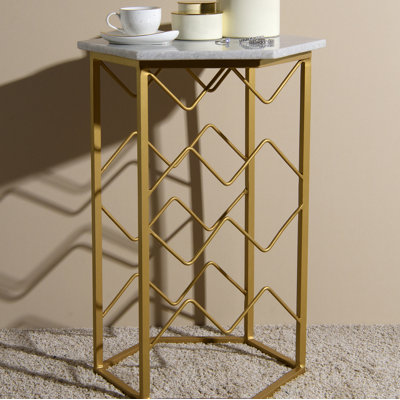 Table de bout en marbre