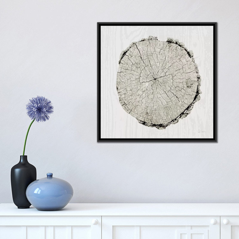 «Woodland Years II», photographie sur toile tendue, H 18 po x l 18 po x P 1,5 po, Toile avec cadre noir, Pas de tapis