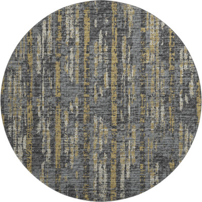 Premium Machine Washable Tiream Granite Rug