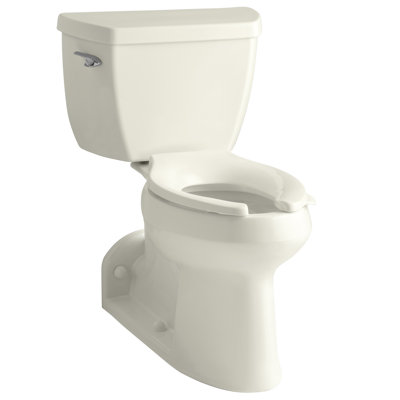 Barrington 1.0 GPF Elongated Two-Piece Toilet with Pressure Lite Flushing Technology (Seat Not Included) -  Kohler, K-3578-T-96