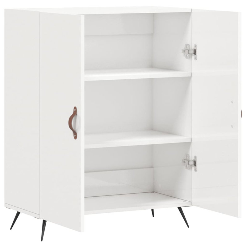 Burtundy 69.5cm Sideboard, Gloss White