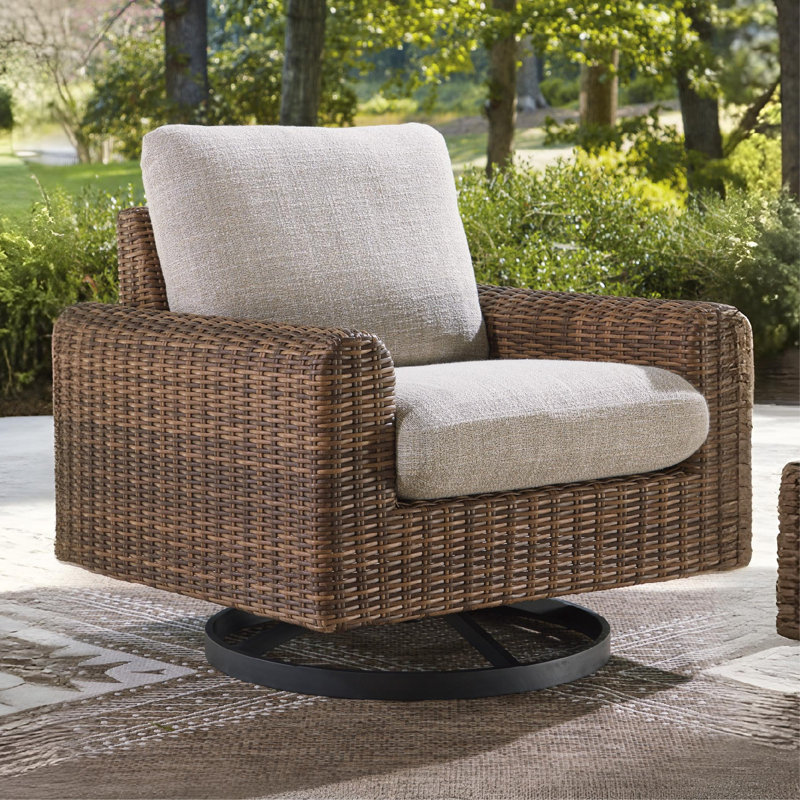 Chaise longue pivotante avec coussin Angel Island