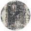 Earth Area Rug in Navy Blue/Charcoal/Ivory-643719675