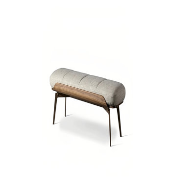 100% Linen Upholstered Bench