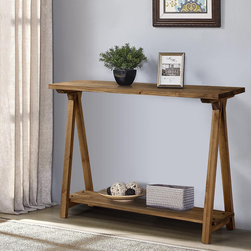 Rayo 43.31'' Solid Wood Console Table