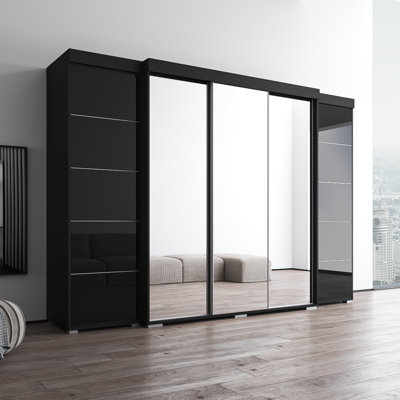 Manufactured Wood Armoire by Meble Furniture