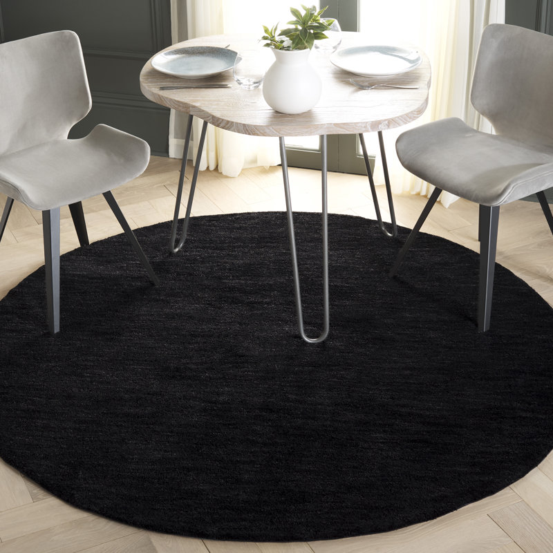 Shandrea Hand Tufted Performance Rug, Round 6'