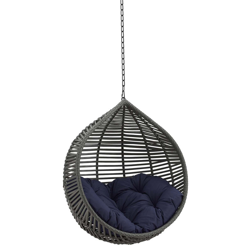 Balancelle d'extérieur sans support Garner Teardrop, Bleu marine