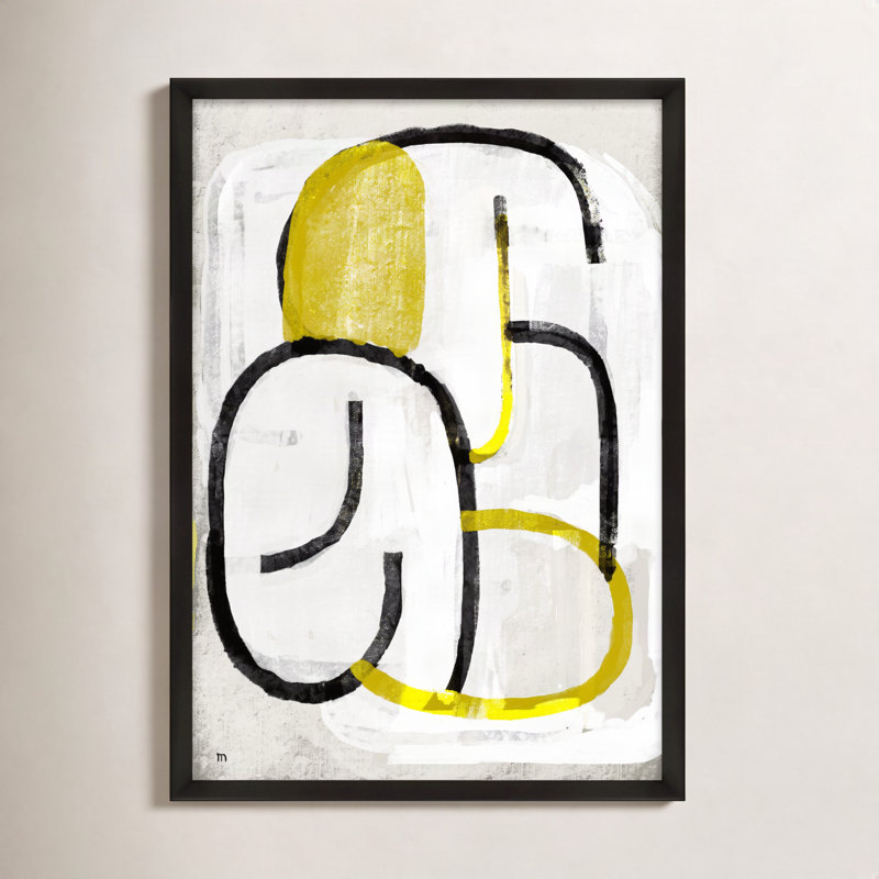 Somewhere Print by Studiom, Black, 50" H x 35" W x 1.25" D