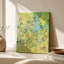 Tableau abstrait sur toile Lime Doodle Network-1181197316-1181197320