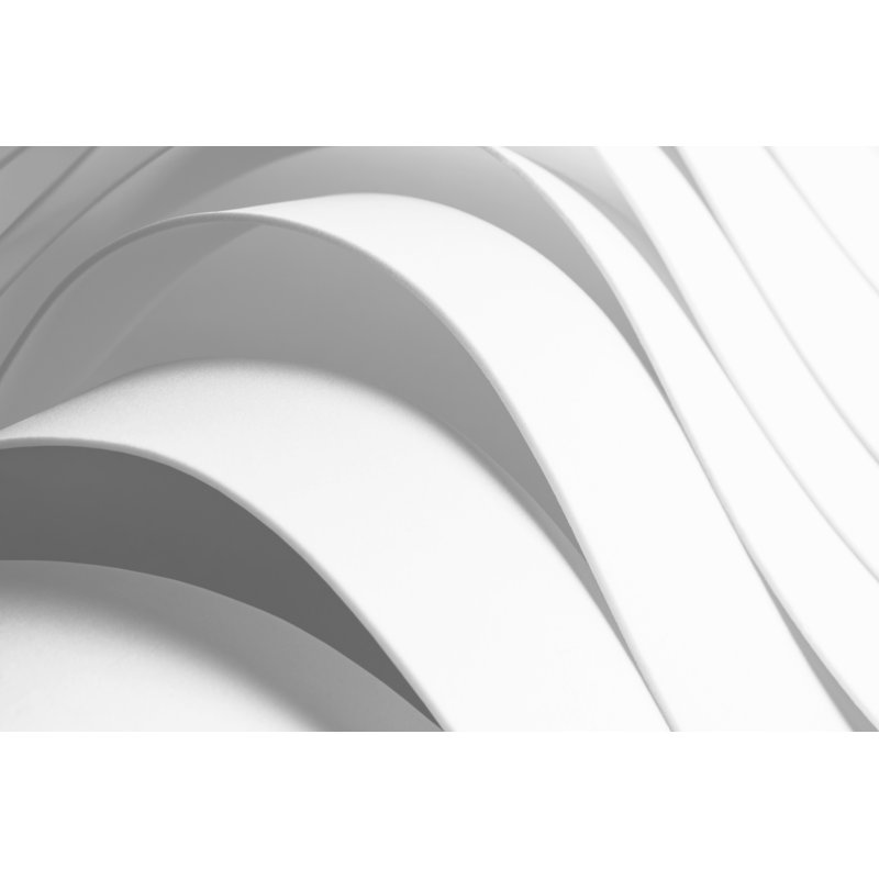 Curved Background - Wrapped Canvas Print, 30cm H x 46cm W x 3.8 cm D